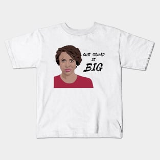 Ayanna Pressley Our Squad Is Big Kids T-Shirt